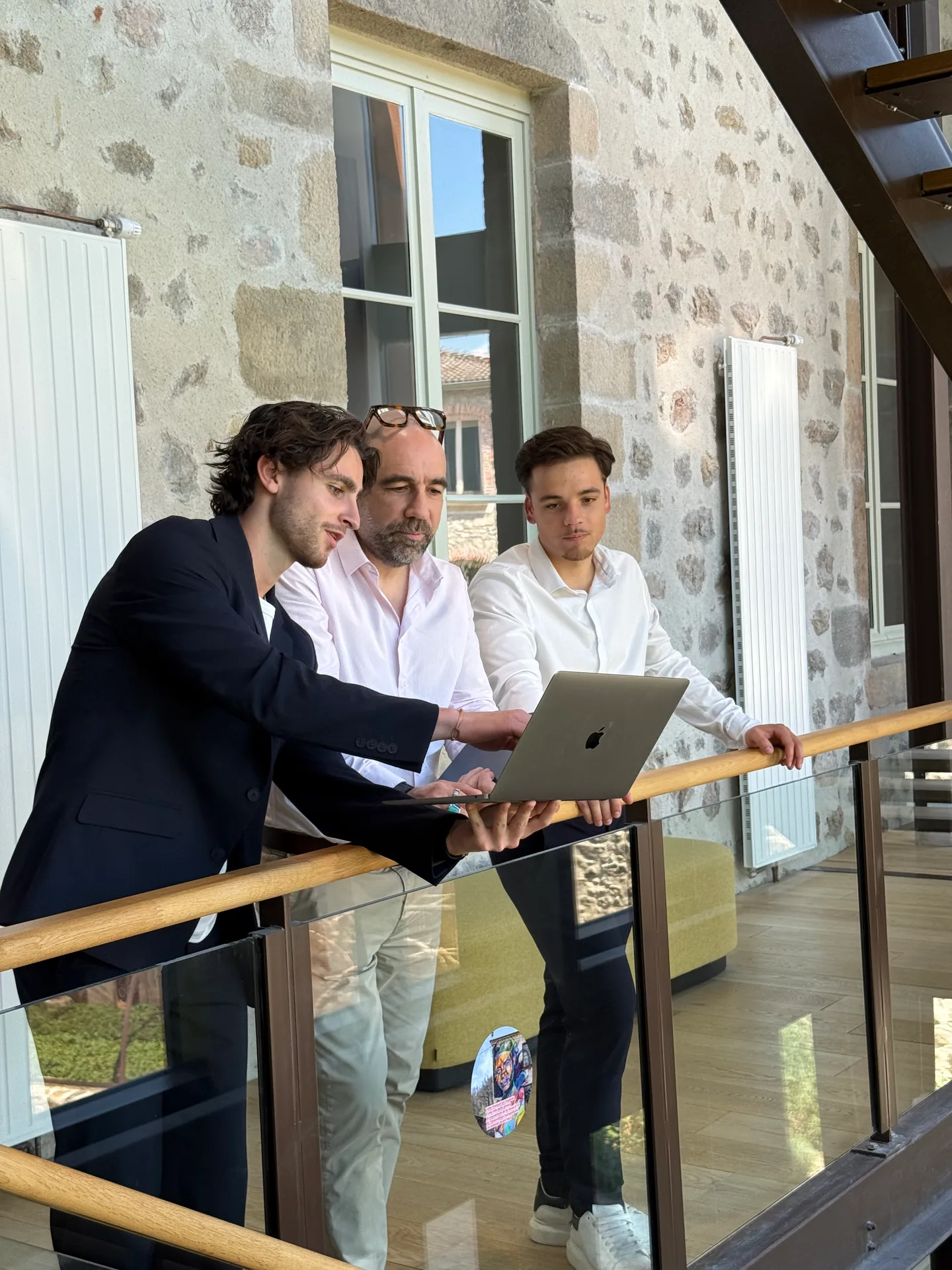 Équipe au travail